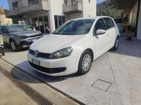 Usata VW Golf VI Comfortline 102 CV (75 kW) 2010 Bianco Utilitaria