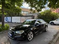 Usata Audi A3 S-Line 116 CV (85 kW) 2019 Nero Berlina