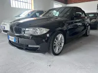 Usata BMW 120 Cabriolet 177 CV (130 kW) 2012 Nero Cabrio