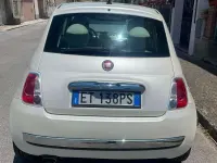 Usata Fiat 500 Lounge 69 CV (50 kW) 2014 Bianco Utilitaria