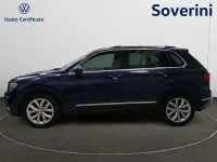 Usata VW Tiguan Advance 150 CV (110 kW) 2018 Blu/azzurro SUV