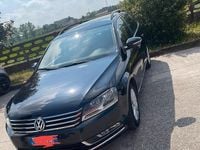 Usata VW Passat 105 CV (77 kW) 2013 Nero Station wagon