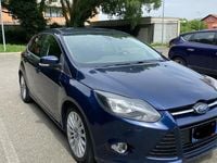 Usata Ford Focus Titanium 116 CV (85 kW) 2012 Blu/azzurro Berlina