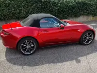 Usata Mazda MX5 160 CV (117 kW) 2018 Rosso Cabrio
