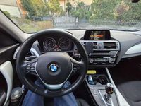 Usata BMW 118 Sport Line 150 CV (110 kW) 2016 Nero Utilitaria
