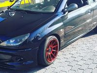 Usata Peugeot 206 CC 109 CV (80 kW) 2003 Nero Cabrio