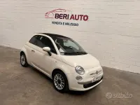 Usata Fiat 500 69 CV (50 kW) 2014 Bianco Cabrio