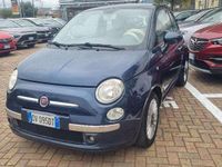 Usata Fiat 500 Lounge 69 CV (50 kW) 2009 Blu Utilitaria