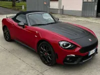 Usata Abarth 124 Spider 170 CV (125 kW) 2016 Rosso Cabrio
