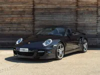 Usata Porsche 997 480 CV (353 kW) 2008 Nero basalto metallizzato Cabrio