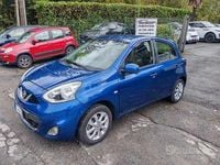 Usata Nissan Micra Tekna 80 CV (58 kW) 2015 Blu/azzurro Utilitaria