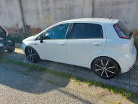 Usata Fiat Punto Lounge 75 CV (55 kW) 2014 Bianco Utilitaria