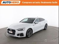 Usata Audi A5 S-Line 163 CV (119 kW) 2021 Bianco Coupé