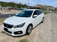 Usata Peugeot 308 GT-line 131 CV (96 kW) 2019 Bianco Station wagon
