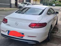 Usata Mercedes C220 Premium 220 CV (161 kW) 2017 Bianco Coupé