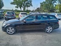 Usata Mercedes C220 Avantgarde 170 CV (125 kW) 2009 Nero Station wagon