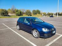 Usata VW Golf VI 105 CV (77 kW) 2008 Blu Utilitaria