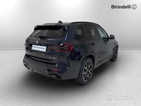 Usata BMW X3 M Sport 190 CV (139 kW) 2022 Nero SUV