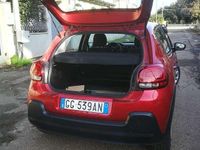 Usata Citroën C3 Feel 102 CV (75 kW) 2021 Rosso Furgone