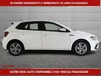 Usata VW Polo R-line 95 CV (69 kW) 2023 Bianco Utilitaria
