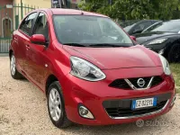 Usata Nissan Micra Acenta 80 CV (58 kW) 2015 Rosso Utilitaria