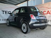 Usata Fiat 500 Lounge 69 CV (50 kW) 2009 Nero Cabrio