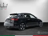 Usata Audi A3 Sport 190 CV (139 kW) 2019 Nero Berlina