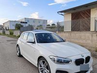 Usata BMW 120 M Sport 190 CV (139 kW) 2016 Bianco Utilitaria