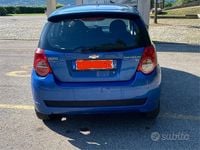 Usata Chevrolet Aveo 84 CV (61 kW) 2009 Blu Utilitaria