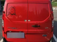 Usata Ford Transit Connect 101 CV (74 kW) 2019 Rosso Monovolume