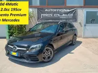 Usata Mercedes C220 Premium 194 CV (142 kW) 2019 Nero Station wagon