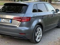 Usata Audi A3 Business 110 CV (80 kW) 2016 Grigio Berlina