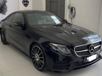 Usata Mercedes E220 Premium Plus 194 CV (142 kW) 2017 Nero metallizzato Coupé
