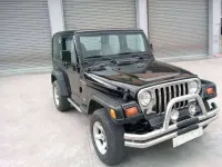 Usata Jeep Wrangler Sport 177 CV (130 kW) 1998 Nero SUV