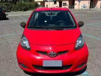 Usata Toyota Aygo Connect Style 68 CV (50 kW) 2012 Rosso Utilitaria