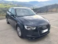 Usata Audi A3 105 CV (77 kW) 2013 Nero Berlina