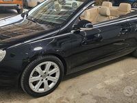 Usata VW Eos 140 CV (102 kW) 2007 Nero Cabrio