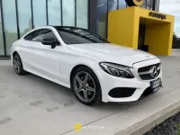 Usata Mercedes C220 Premium 170 CV (125 kW) 2018 Bianco Coupé
