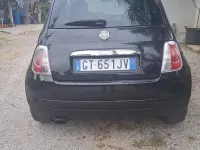 Usata Fiat 500 75 CV (55 kW) 2009 Nero Cabrio
