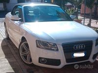 Usata Audi A5 Cabriolet S-Line 170 CV (125 kW) 2011 Bianco Cabrio