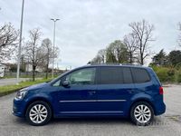 Usata VW Touran Highline 140 CV (102 kW) 2012 Blu Monovolume