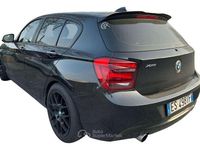 Usata BMW 118 Sport Line 143 CV (105 kW) 2013 Nero Utilitaria