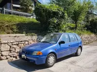 Usata Subaru Justy 1997 Blu Utilitaria