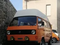 Usata VW T3 1980 Arancione Furgone