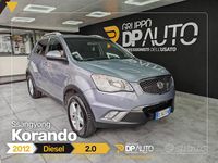 Usata Ssangyong (KGM) Korando 175 CV (128 kW) 2012 Grigio Berlina