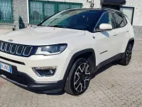 Usata Jeep Compass Limited 140 CV (102 kW) 2017 White / tetto gloss black SUV