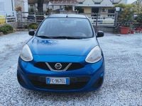 Usata Nissan Micra Acenta 80 CV (58 kW) 2016 Blu Utilitaria