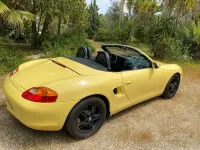 Second-hand Porsche Boxster 204 CP (150 kW) 1997 Galben Cabrio