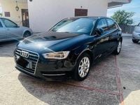 Usata Audi A3 Ambition 110 CV (80 kW) 2015 Nero Berlina