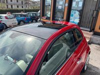 Usata Fiat 500C Lounge 95 CV (69 kW) 2011 Rosso Cabrio